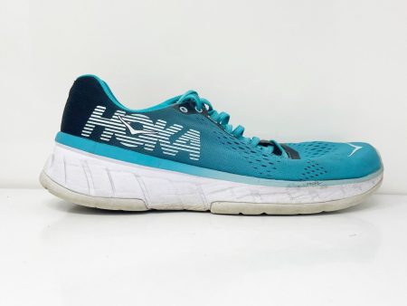 Hoka One One Womens Cavu 1019282 BBLB Blue Running Shoes Sneakers Size 8 Online Sale