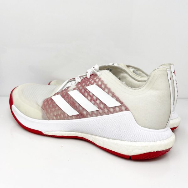 Adidas Womens Crazyflight EF2679 White Running Shoes Sneakers Size 9 Online Hot Sale