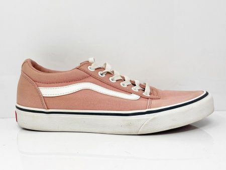 Vans Womens Off The Wall 508731 Pink Casual Shoes Sneakers Size 9.5 Online now