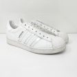 Adidas Mens Superstar FZ1950 White Casual Shoes Sneakers Size 8 Cheap