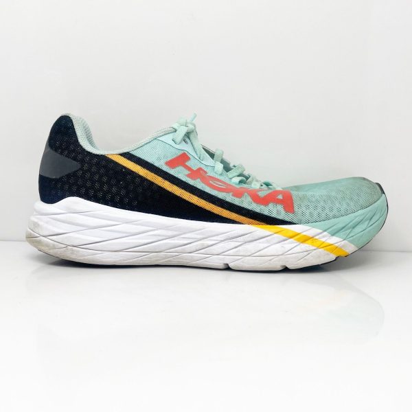 Hoka One One Unisex Rocket X 1113532 EBBC Blue Running Shoes Sneakers M8 W9 Online now