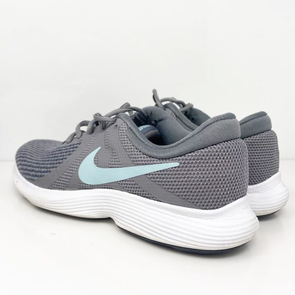 Nike Womens Revolution 4 908999-004 Gray Running Shoes Sneakers Size 8 Sale