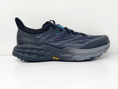 Hoka One One Mens Speedgoat 5 GTX 1127912 BBLC Black Running Shoes Sneakers 13 D Cheap