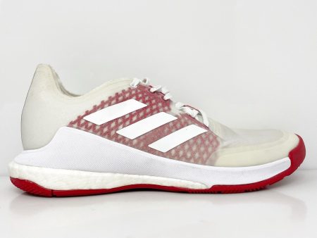 Adidas Womens Crazyflight EF2679 White Running Shoes Sneakers Size 9 Online Hot Sale