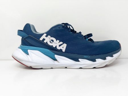 Hoka One One Mens Elevon 2 1106477 MOBM Blue Running Shoes Sneakers Size 11 on Sale