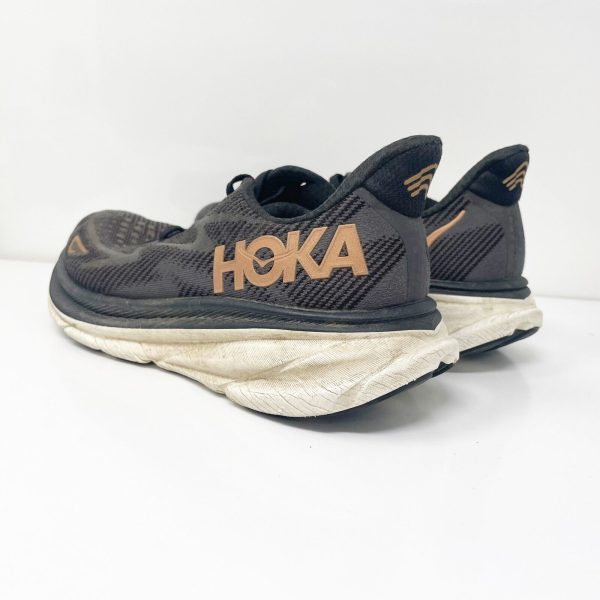 Hoka One One Womens Clifton 9 1132211 BCPPR Black Running Shoes Sneakers 8.5 D Hot on Sale