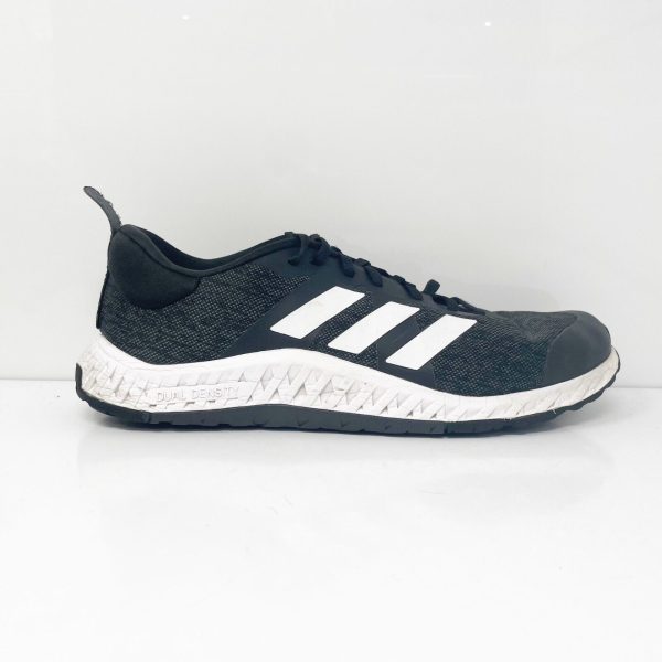 Adidas Mens Everyset ID4989 Black Running Shoes Sneakers Size 10.5 Hot on Sale