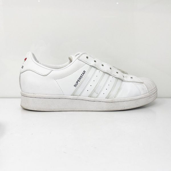 Adidas Mens Superstar FZ1950 White Casual Shoes Sneakers Size 8 Cheap