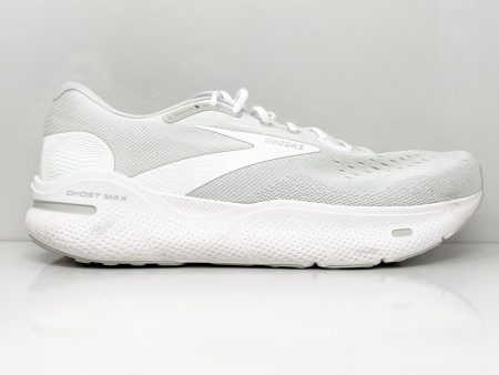 Brooks Mens Ghost Max 1104061D124 White Running Shoes Sneakers Size 14 D For Sale