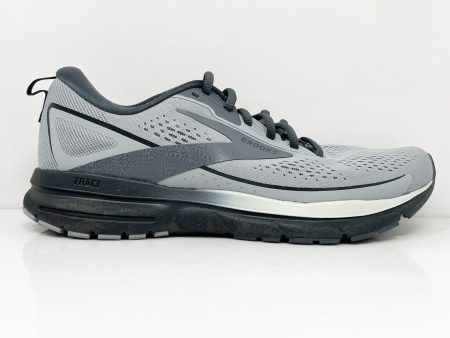 Brooks Mens Trace 3 1104121D049 Gray Running Shoes Sneakers Size 8 D Hot on Sale