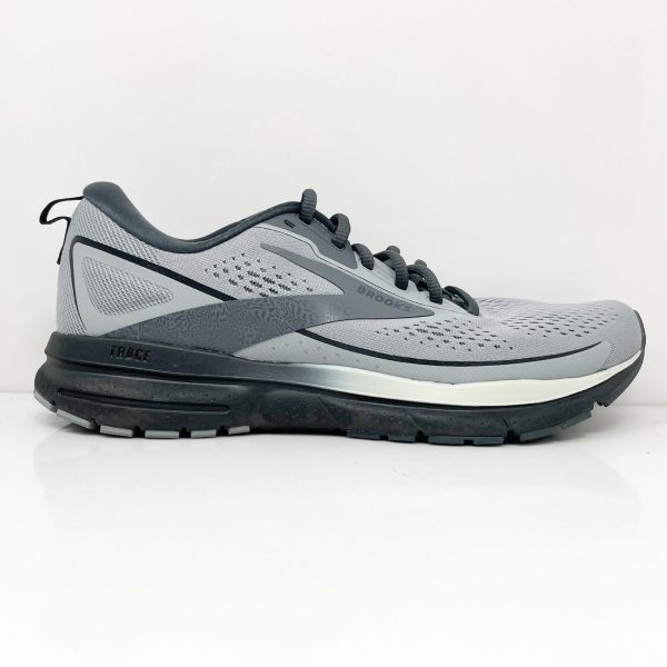 Brooks Mens Trace 3 1104121D049 Gray Running Shoes Sneakers Size 8 D Hot on Sale