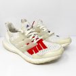 Adidas Mens UltraBoost 1.0 EF1968 White Running Shoes Sneakers Size 6 Supply