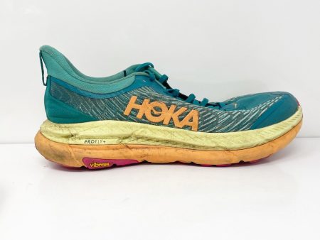 Hoka One One Mens Mafate Speed 4 1129930 DLCR Blue Running Shoes Sneakers 12 D Discount