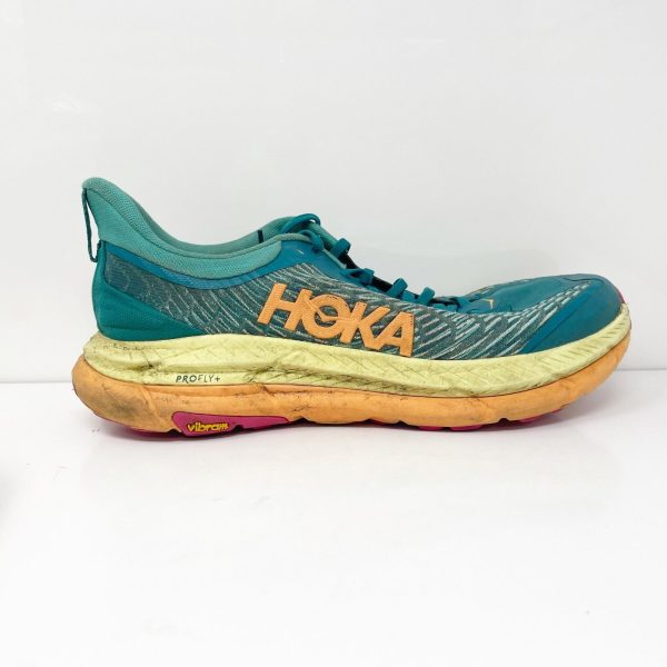 Hoka One One Mens Mafate Speed 4 1129930 DLCR Blue Running Shoes Sneakers 12 D Discount