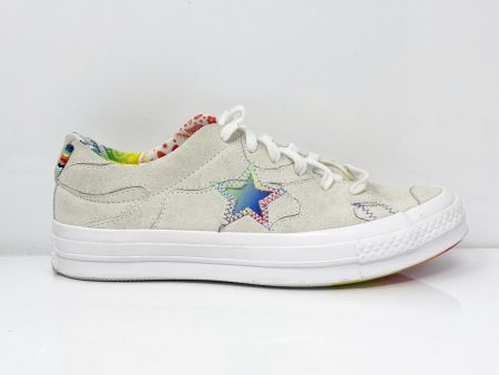 Converse Unisex One Star Ox Pride A02270C Beige Casual Shoes Sneakers M6.5 W8.5 For Discount