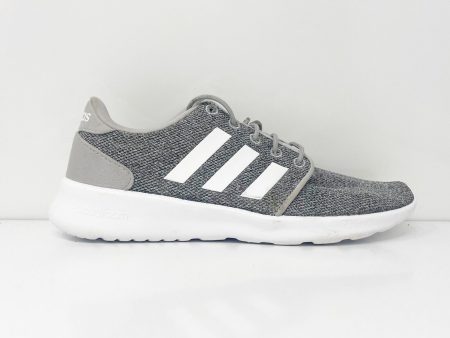 Adidas Womens Cloudfoam QT Racer FX3427 Gray Running Shoes Sneakers Size 6.5 Online now