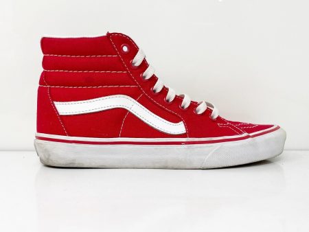 Vans Unisex Sk8 Hi TC6D Red Casual Shoes Sneakers Size M 6.5 W 8 Cheap