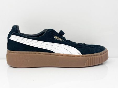 Puma Womens Suede Platform 363559-02 Black Casual Shoes Sneakers Size 8 Online Hot Sale