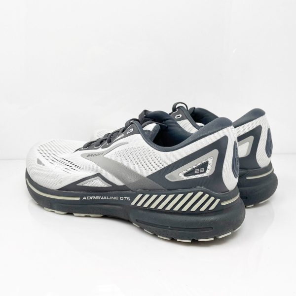 Brooks Mens Adrenaline GTS 23 1103914E065 Gray Running Shoes Sneakers Size 9 4E Online now