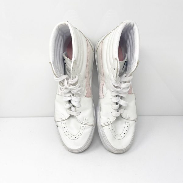 Vans Unisex Sk8 Hi 507698 White Casual Shoes Sneakers Size M 8.5 W 10 Discount