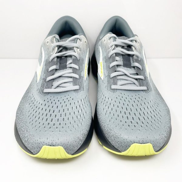 Brooks Mens Ghost 16 1104184E040 Gray Running Shoes Sneakers Size 13 4E Hot on Sale