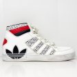 Adidas Mens Hard Court High FV6976 White Basketball Shoes Sneakers Size 10 Discount