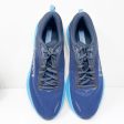 Hoka One One Mens Bondi 8 1123202 OSAA Blue Running Shoes Sneakers Size 13 D Discount