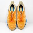 Hoka One One Mens Clifton 9 1127895 VOIM Orange Running Shoes Sneakers Size 13 D Fashion