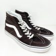 Vans Mens Sk8 Hi 721356 Brown Casual Shoes Sneakers Size 12 Discount