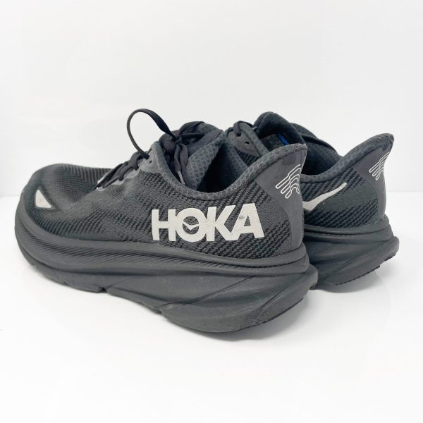 Hoka One One Mens Clifton 9 GTX 1141470 BBLC Black Running Shoes Sneakers Sz 10D For Discount