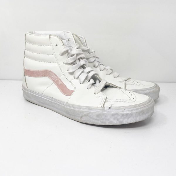 Vans Unisex Sk8 Hi 507698 White Casual Shoes Sneakers Size M 8.5 W 10 Discount