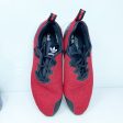 Adidas Mens Zx Flux Adv Asym S80544 Red Running Shoes Sneakers Size 10 Discount