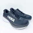 Hoka One One Mens Bondi 8 1123202 BWHT Black Running Shoes Sneakers Size 9.5 D on Sale