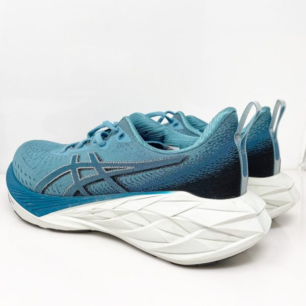 Asics Mens Novablast 4 1011B693 Blue Running Shoes Sneakers Size 9 on Sale