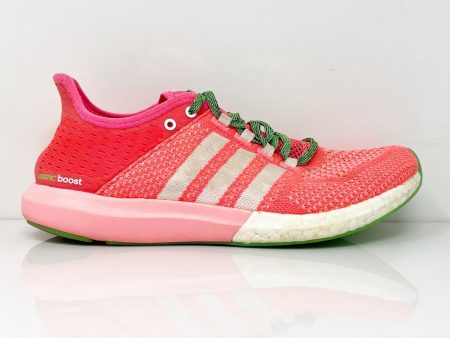 Adidas Womens CC Cosmic Boost B44500 Red Running Shoes Sneakers Size 10 Online