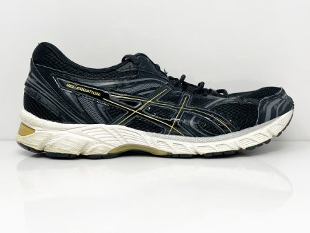 Asics Mens Gel Equation T5Q1N Black Running Shoes Sneakers Size 10 Cheap