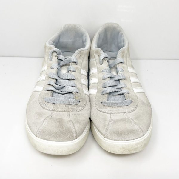 Adidas Womens Courtset DB0147 Gray Casual Shoes Sneakers Size 10 For Discount