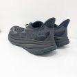 Hoka One One Mens Clifton 9 1127895 BBLC Black Running Shoes Sneakers Size 11.5D Discount