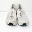 Hoka One One Mens Clifton 9 1127895 NCSW White Running Shoes Sneakers Size 12 D on Sale