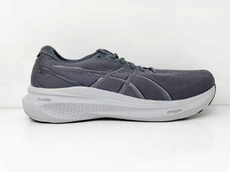 Asics Mens Gel Kayano 30 1011B685 Gray Running Shoes Sneakers Size 12.5 W on Sale