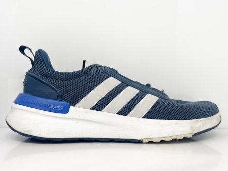 Adidas Mens Racer TR21 H05765 Blue Running Shoes Sneakers Size 9 For Cheap