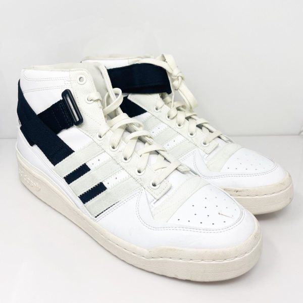 Adidas Mens Forum Mid Parley GV7616 White Basketball Shoes Sneakers Size 13 For Discount