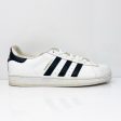 Adidas Mens Superstar C77124 White Casual Shoes Sneakers Size 8.5 Cheap