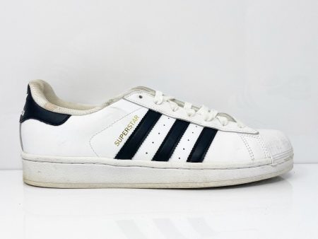 Adidas Mens Superstar C77124 White Casual Shoes Sneakers Size 8.5 Cheap