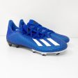 Adidas Mens X 19.3 FG EG7130 Blue Soccer Cleats Shoes Size 7.5 Sale