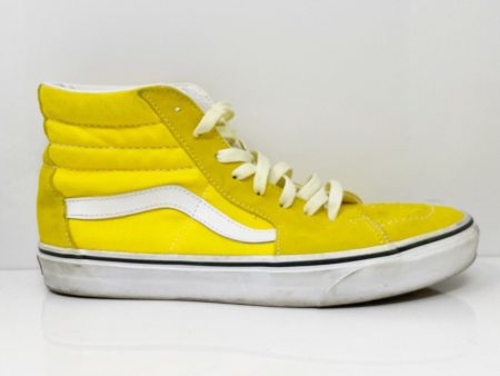 Vans Unisex Sk8 Hi 751505 Yellow Casual Shoes Sneakers Size M 9.5 W 11 Discount