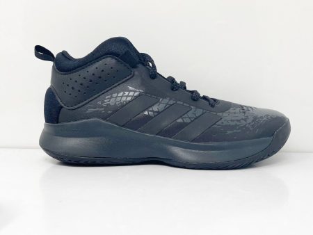 Adidas Boys Cross Em Up 5 GW4694 Black Basketball Shoes Sneakers Size 5.5 Supply