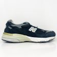 New Balance Mens 993 MR993BK Black Casual Shoes Sneakers Size 9 4E Sale