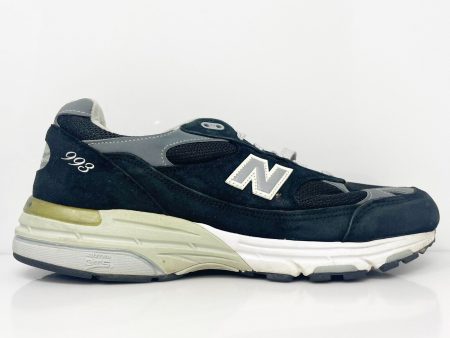 New Balance Mens 993 MR993BK Black Casual Shoes Sneakers Size 9 4E Sale