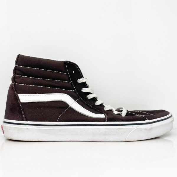 Vans Mens Sk8 Hi 721356 Brown Casual Shoes Sneakers Size 12 Discount